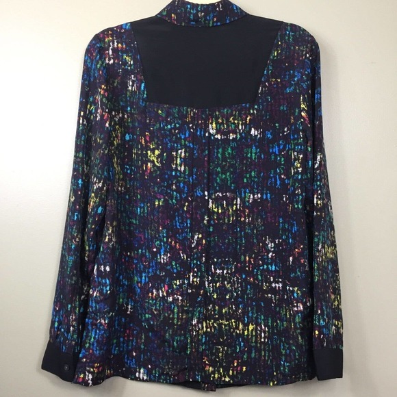 Derek Lam Womens M Long Sleeve Button Down Blouse For Design Nation - Picture 5 of 10